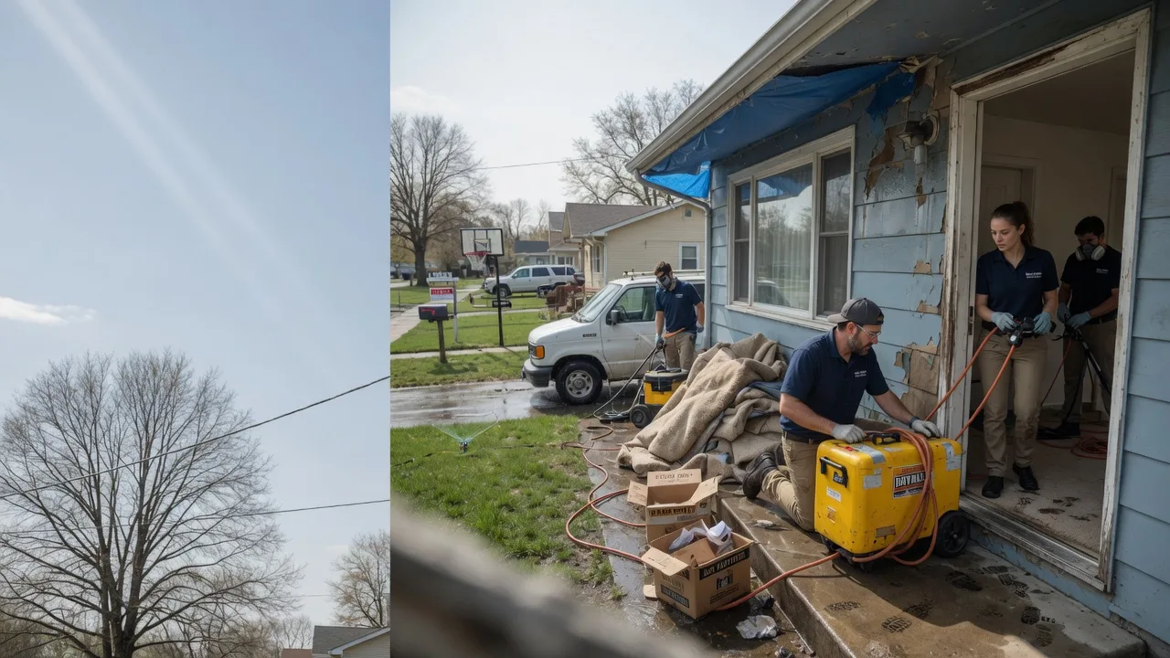 Basement Flood Cleanup in Brookston, TX near me